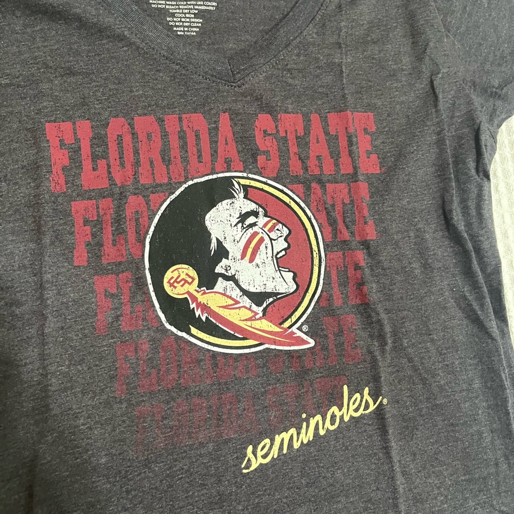 Florida State Seminoles Gray T-Shirt Women’s - Picture 2 of 4